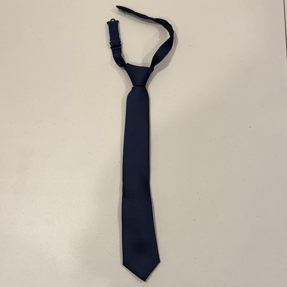 Lands' End Kids Navy Tie